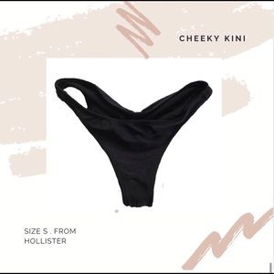 black highwaistred cheeky w/ back scrunched :)